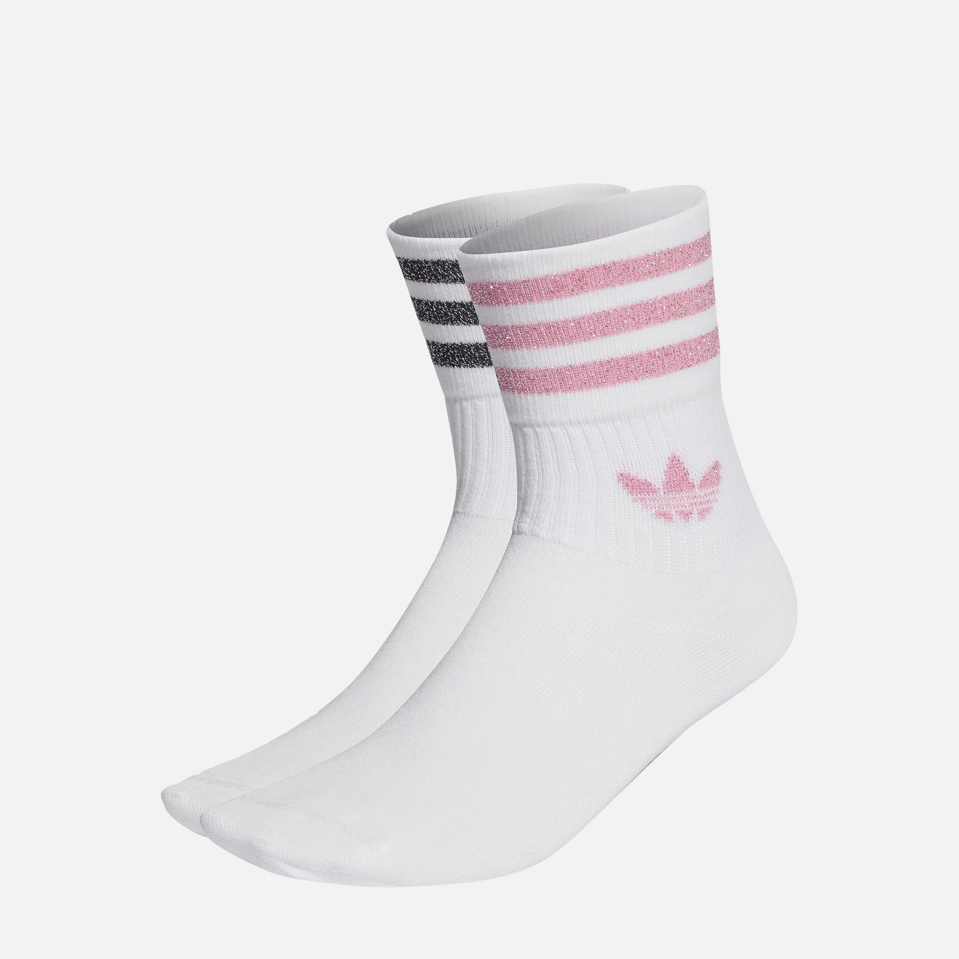 adidas Mid Cut Crew Socks Black